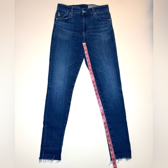 AG Adriano Goldsshmied Women's The Farrah Skinny Ankle Jeans Size- 28R - Picture 3 of 10